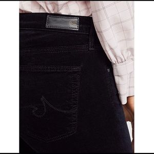 Blank velvet skinny Jeans/ pants